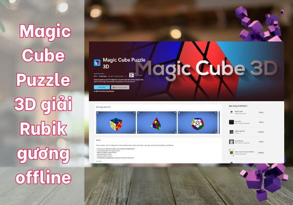 Cube Solver chụp hình giải Rubik 3x3 chỉ trong vài giây Cube Solver chụp hình giải Rubik 3x3 chỉ trong vài giây