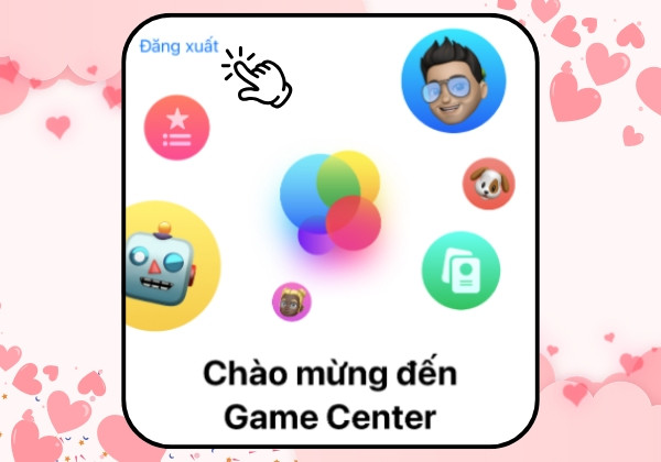 Cách chuyển tài khoản Game Center bước 1 Cách chuyển tài khoản Game Center bước 1