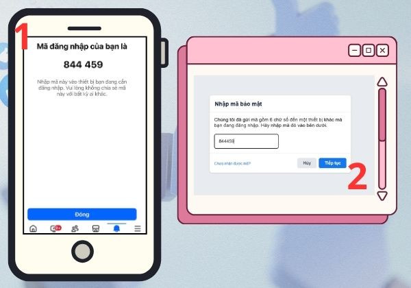Cách lấy lại Facebook không cần mã xác nhận trên thiết bị khác bước 3