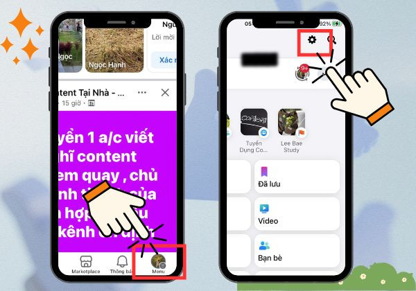 Cách xóa tất cả bài viết Facebook bằng điện thoại Android, IOS bước 2 Cách xóa tất cả bài viết Facebook bằng điện thoại Android, IOS bước 2