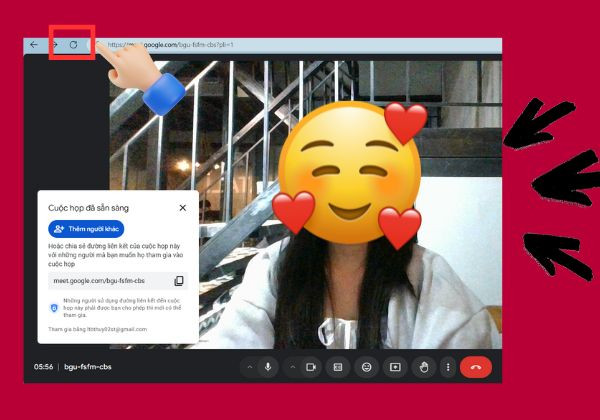 Cấp lại quyền truy cập vào micro, camera cho Google Meet bước 5