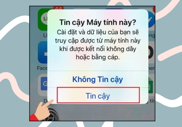 Cấp quyền truy cập iTunes trên máy tính