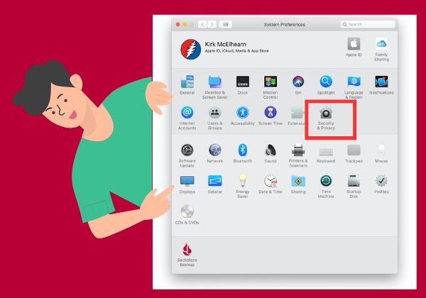 Cấp quyền truy cập micro cho trình duyệt web trên máy Mac bước 2