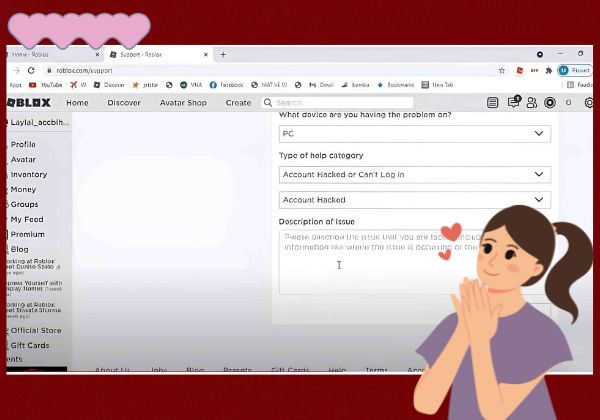 Top 3 cách lấy lại acc Roblox khi bị hack đổi mật khẩu bước 4 Top 3 cách lấy lại acc Roblox khi bị hack đổi mật khẩu bước 4