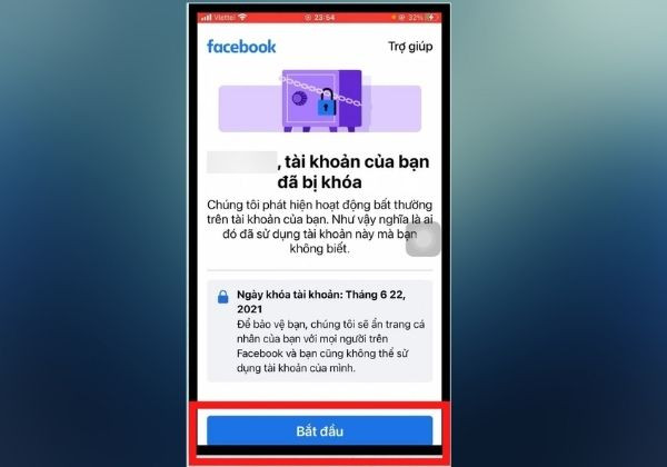 Hướng dẫn cách mở khóa két sắt tím Facebook chi tiết 1 Hướng dẫn cách mở khóa két sắt tím Facebook chi tiết 1
