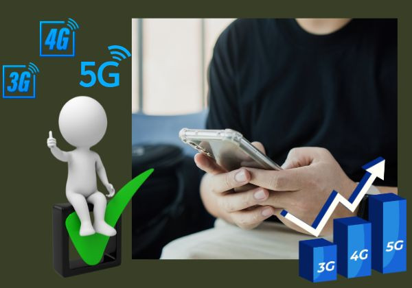 Kiểm tra dung lượng dữ liệu của thiết bị phát sóng