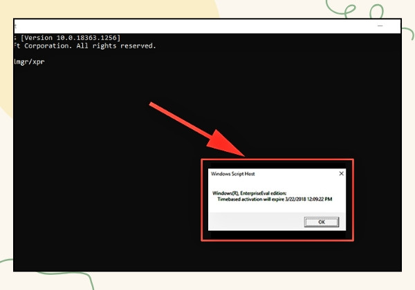 Kiểm tra Win bản quyền hoặc Crack trong Command Prompt 32