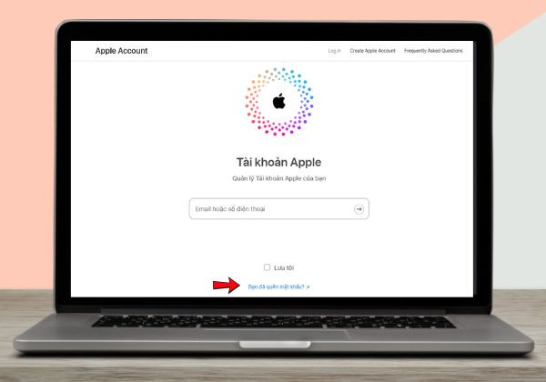 Liên hệ hỗ trợ Apple nếu quên mật khẩu 1