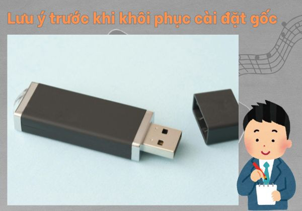 Lưu ý trước khi khôi phục cài đặt gốc để mở mật khẩu điện thoại