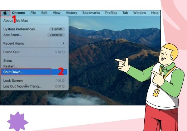 Phân vùng Recovery không hoạt động trên Macbook bước 1