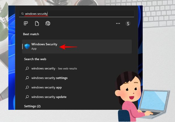 Sử dụng Windows Security để tắt Windows Defender bước 1 Sử dụng Windows Security để tắt Windows Defender bước 1