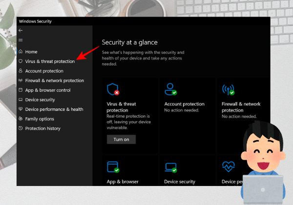 Sử dụng Windows Security để tắt Windows Defender bước 3 Sử dụng Windows Security để tắt Windows Defender bước 3