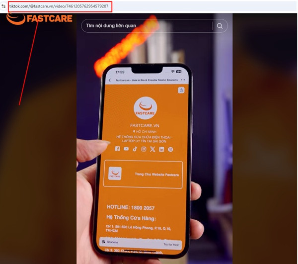 tải video tiktok