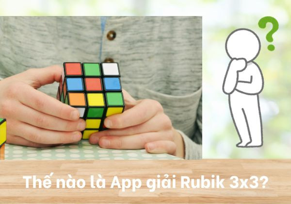 Thế nào là App giải Rubik 3x3 Thế nào là App giải Rubik 3x3