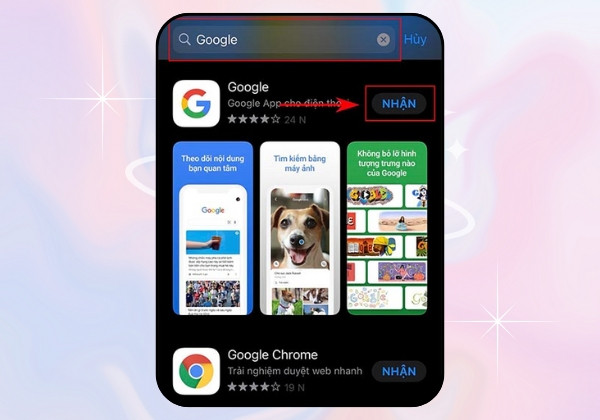 Tìm kiếm bằng hình ảnh trên iPhone hiệu quả nhất bước 1 Tìm kiếm bằng hình ảnh trên iPhone hiệu quả nhất bước 1