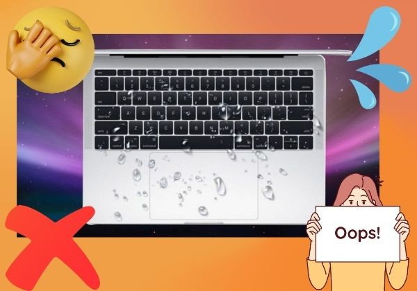 Trackpad Macbook không click được do dính nước Trackpad Macbook không click được do dính nước