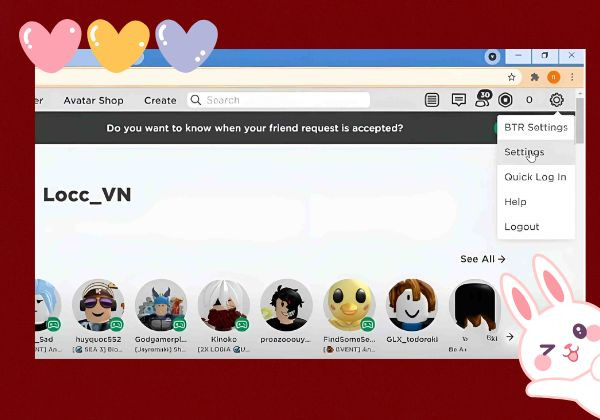 Trường hợp acc Roblox dã bị đổi Gmail bước 1 Trường hợp acc Roblox dã bị đổi Gmail bước 1