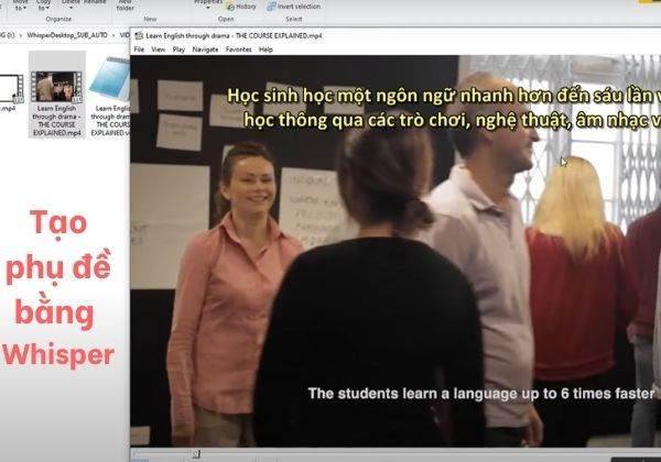 Tự động tạo phụ đề cho video