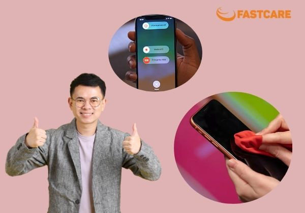 4 bước xử lý nhanh khi loa điện thoại bị vô nước bước 2