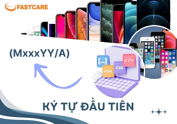 Mã iPhone theo ký tự đầu tiên