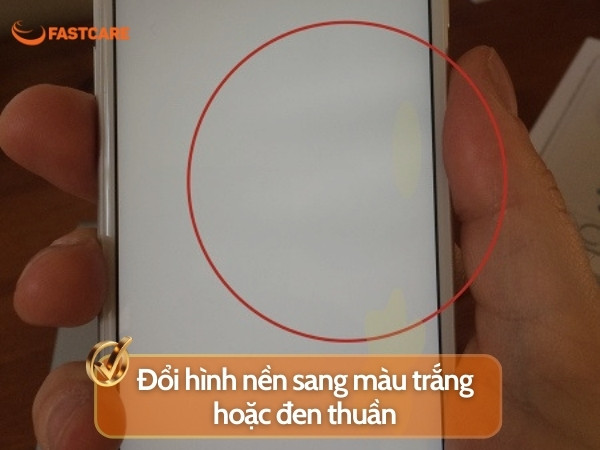 Cách nhận biết màn hình bị ám đơn giản trong 3 bước bước 1