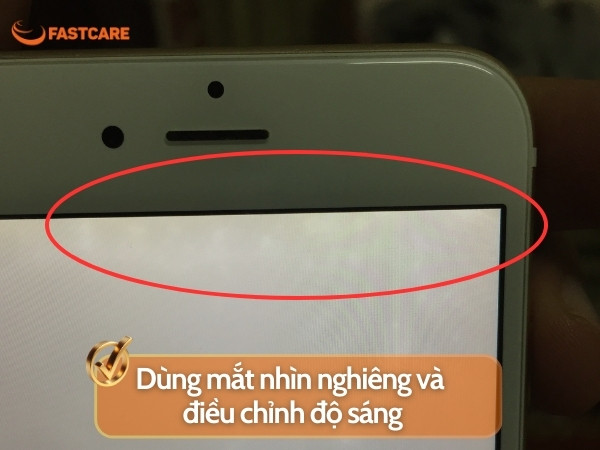 Cách nhận biết màn hình bị ám đơn giản trong 3 bước bước 3