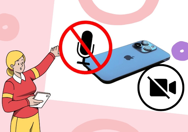 Che camera và micro khi không dùng đến