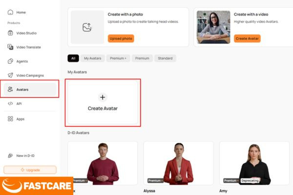 Hướng dẫn cách sử dụng phần mềm D-ID AI chi tiết