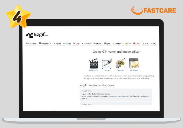 Ezgif sở hữu bộ lọc khử deshake ffmpeg