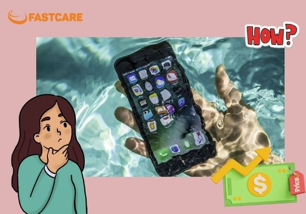 FASTCARE sửa loa điện thoại vô nước bị rè giá bao nhiêu?