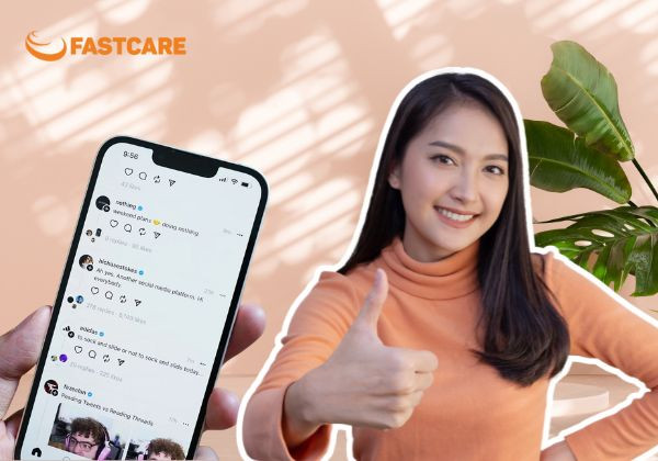 Giao diện Threads trực quan