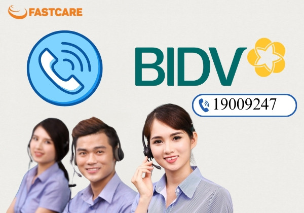 Gọi tới tổng đài BIDV qua hotline để xác minh giao dịch