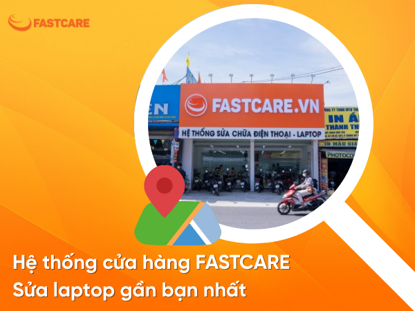 Cửa hàng FASTCARE có các cửa hàng tại TPHCM và Bình Dương