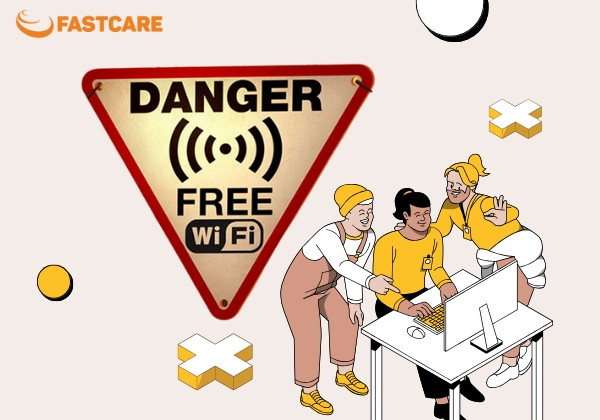 Không dùng wifi công cộng mà không có bảo mật