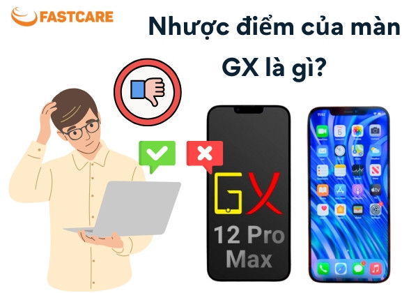 Nhược điểm của màn GX là gì?