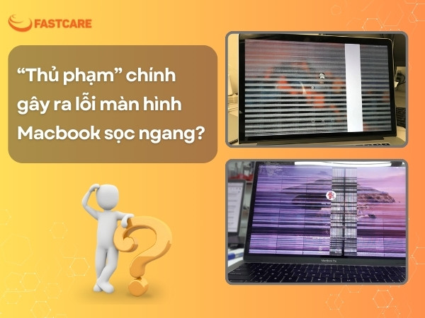 “Thủ phạm” đứng sau lỗi màn hình MacBook bị sọc ngang