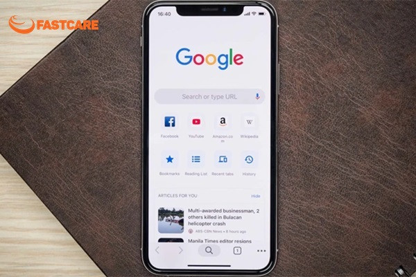 Chuyển trang web máy tính trên điện thoại
