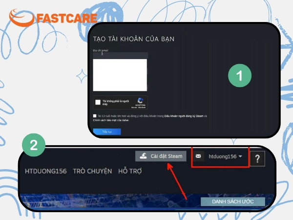 Cách mua game trên Steam