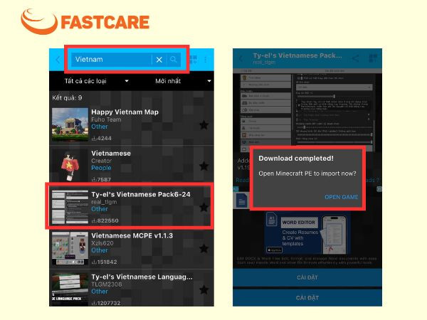 minecraft 1.19.2 tiếng Việt