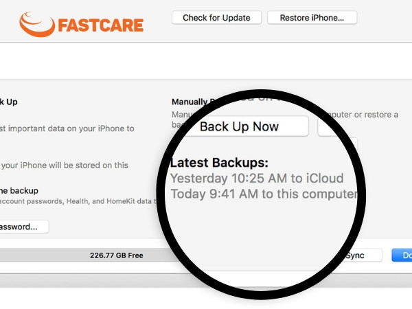 Reset iPhone