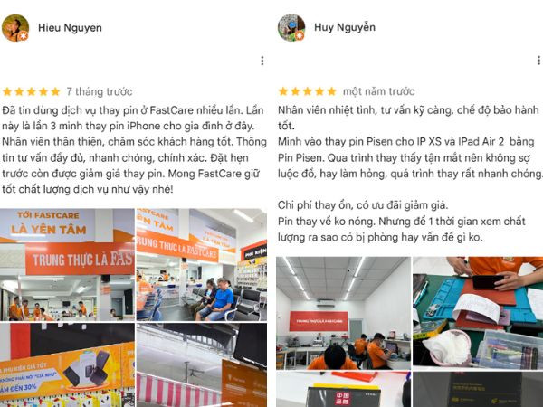 Được đánh giá cao từ hàng ngàn khách hàng
